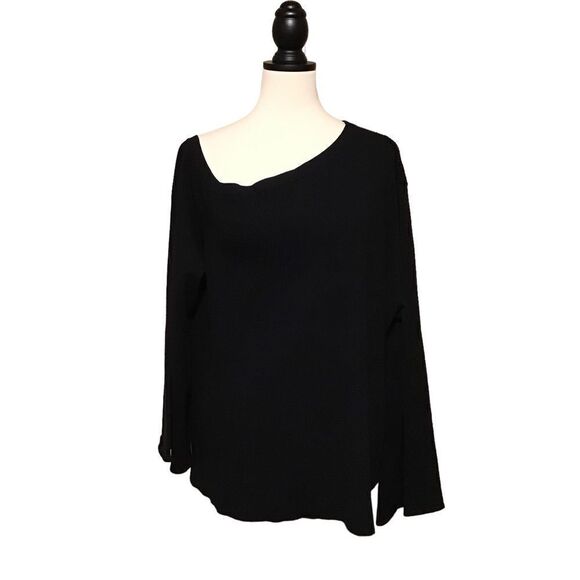 Sofia by Sofia Vergara Black Off Shoulder Pullover Sweater 4X - Picture 2 of 12
